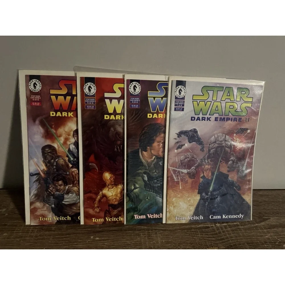 Star Wars: Dark Empire II #1, 4,5, 6 Lot Of 4 Comics (Dark Horse, 1994)